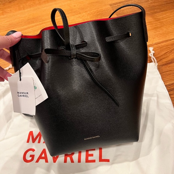NEW Mansur Gavriel Mini Bucket Bag - Picture 4 of 12